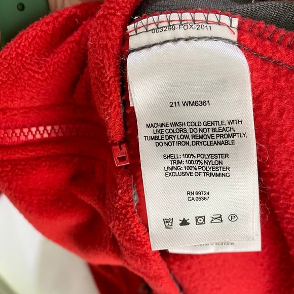 Columbia Men's Ten Trail III Fleece Interchange Jacket Red Sage and Gray Size XL - Picture 6 of 6